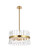 Serephina Ten Light Pendant in satin gold (173|6200D20SG)
