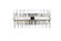 Serephina Eight Light Bath Sconce in chrome (173|6200W24C)