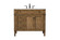 Park Avenue Single Bathroom Vanity in driftwood (173|VF12540DW)