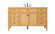 Park Avenue Single Bathroom Vanity in natural wood (173|VF12560NW)