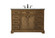 Americana Single Bathroom Vanity in driftwood (173|VF15048DW)
