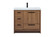 Wyatt Single Bathroom Vanity in walnut brown (173|VF46036WB)