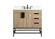 Eugene Single Bathroom Vanity in mango wood (173|VF48836MW-BS)