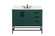 Eugene Single Bathroom Vanity in Green (173|VF48842MGN-BS)