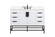 Eugene Single Bathroom Vanity in white (173|VF488W48MWH-BS)
