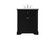 Clarence Bathroom Vanity Set in black (173|VF53030BK)