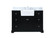 Franklin Single Bathroom Vanity in black (173|VF60248BK-BS)