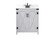 Grant Single Bathroom Vanity in Grey (173|VF90230GR-BS)