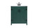 Grant Single Bathroom Vanity in green (173|VF90230MGN)