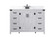 Grant Single Bathroom Vanity in Grey (173|VF90248GR-BS)