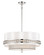 Sutton Four Light Pendant in Polished Nickel (29|N7384-613)