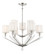 Sutton by Robin Baron Nine Lights Chandelier in Polished Nickel (29|N7389-613)