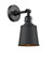 Franklin Restoration LED Wall Sconce in Matte Black (405|203SW-BK-M9-BK-LED)