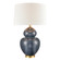 Perry One Light Table Lamp in Blue (45|H0019-8051)