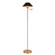 Arcadia One Light Floor Lamp in Aged Brass (45|S0019-9605)