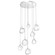 Gem LED Pendant in Classic Silver (404|CHB0039-08-CS-C-C01-L3)