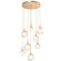 Gem LED Pendant in Novel Brass (404|CHB0039-08-NB-A-C01-L3)