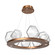 Gem LED Chandelier in Novel Brass (404|CHB0039-0B-NB-C-CA1-L3)