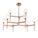 Gem LED Chandelier in Burnished Bronze (404|CHB0039-55-BB-A-001-L3)