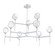 Gem LED Chandelier in Classic Silver (404|CHB0039-55-CS-C-001-L1)