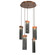 Parallel LED Pendant in Burnished Bronze (404|CHB0042-05-BB-SG-C01-L1)