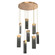 Parallel LED Pendant in Novel Brass (404|CHB0042-08-NB-SG-C01-L1)