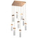 Parallel LED Pendant in Novel Brass (404|CHB0042-09-NB-CR-C01-L1)