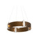 Parallel LED Chandelier in Burnished Bronze (404|CHB0042-24-BB-BG-CA1-L3)