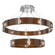 Parallel LED Chandelier in Classic Silver (404|CHB0042-2C-CS-BG-CA1-L3)