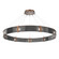Parallel LED Chandelier in Burnished Bronze (404|CHB0042-72-BB-SG-CA1-L1)