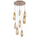 Aalto LED Pendant in Burnished Bronze (404|CHB0049-08-BB-RB-C01-L3)