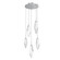 Rock Crystal LED Pendant in Classic Silver (404|CHB0050-05-CS-CC-C01-L1)
