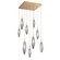 Rock Crystal LED Pendant in Novel Brass (404|CHB0050-09-NB-CS-C01-L3)