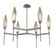 Rock Crystal LED Chandelier in Graphite (404|CHB0050-37-GP-CB-001-L1)