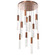 Axis LED Pendant in Burnished Bronze (404|CHB0060-11-BB-GC-C01-L3)