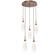 Fiori LED Pendant in Burnished Bronze (404|CHB0071-05-BB-WL-C01-L3)