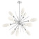 Fiori LED Chandelier in Classic Silver (404|CHB0071-0A-CS-WL-001-L3)