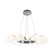 Fiori LED Chandelier in Burnished Bronze (404|CHB0071-39-BB-WL-CA1-L3)