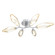 Rock Crystal LED Flush Mount in Classic Silver (404|CLB0050-01-CS-CA-L3)