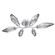 Rock Crystal LED Flush Mount in Classic Silver (404|CLB0050-01-CS-CS-L3)