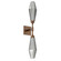 Aalto LED Wall Sconce in Burnished Bronze (404|IDB0049-02-BB-RS-L3)