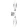 Aalto LED Wall Sconce in Classic Silver (404|IDB0049-02-CS-RC-L3)
