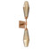 Aalto LED Wall Sconce in Novel Brass (404|IDB0049-02-NB-RB-L3)