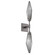 Rock Crystal LED Wall Sconce in Graphite (404|IDB0050-02-GP-CS-L1)