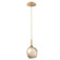 Gem LED Pendant in Novel Brass (404|LAB0039-01-NB-B-C01-L1)