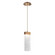 Parallel LED Pendant in Novel Brass (404|LAB0042-01-NB-CR-C01-L1)