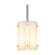 Textured Glass One Light Pendant in Novel Brass (404|LAB0044-08-NB-FG-C01-E2)