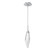 Rock Crystal LED Pendant in Classic Silver (404|LAB0050-15-CS-CC-C01-L1)