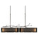 Ironwood LED Linear Suspension in Classic Silver (404|PLB0032-0D-CS-SG-001-L1)