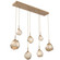Gem LED Linear Pendant in Novel Brass (404|PLB0039-07-NB-B-C01-L1)